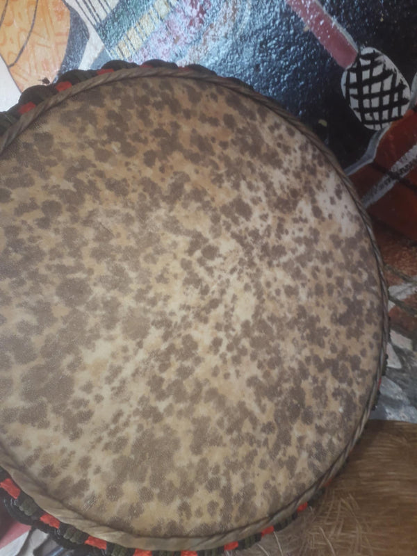 Very thick shaved goat skins