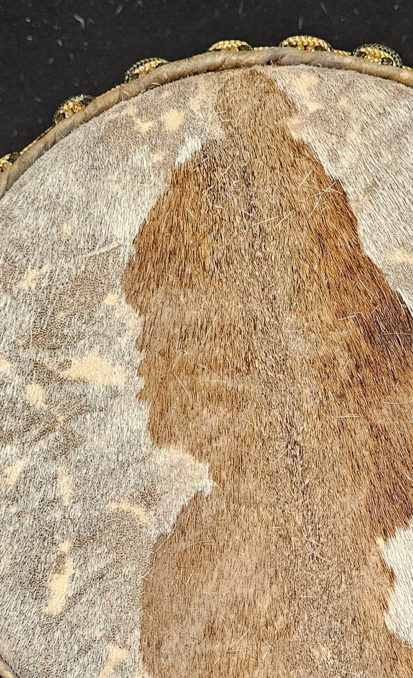 Very thick shaved goat skins